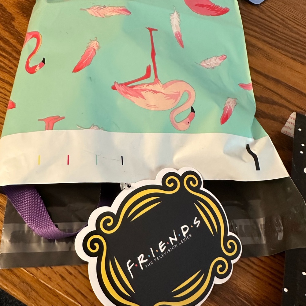 Friends Mystery Tv Show themed mystery bags